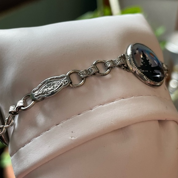 Vintage Sterling Bubble Bracelet - Picture 4 of 4